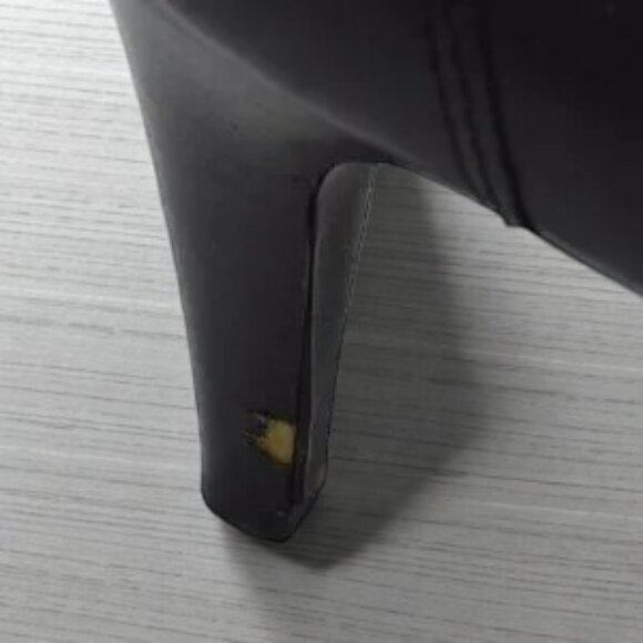 Circa Joan & David Luxe 3.5" Heels Black Leather - Picture 10 of 10